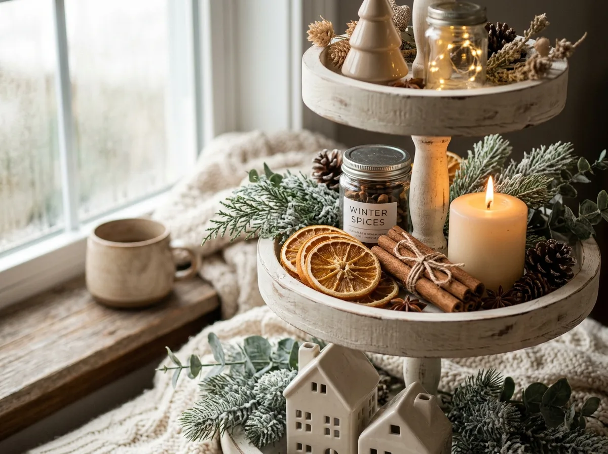 Neutral Winter Close-Up Styling